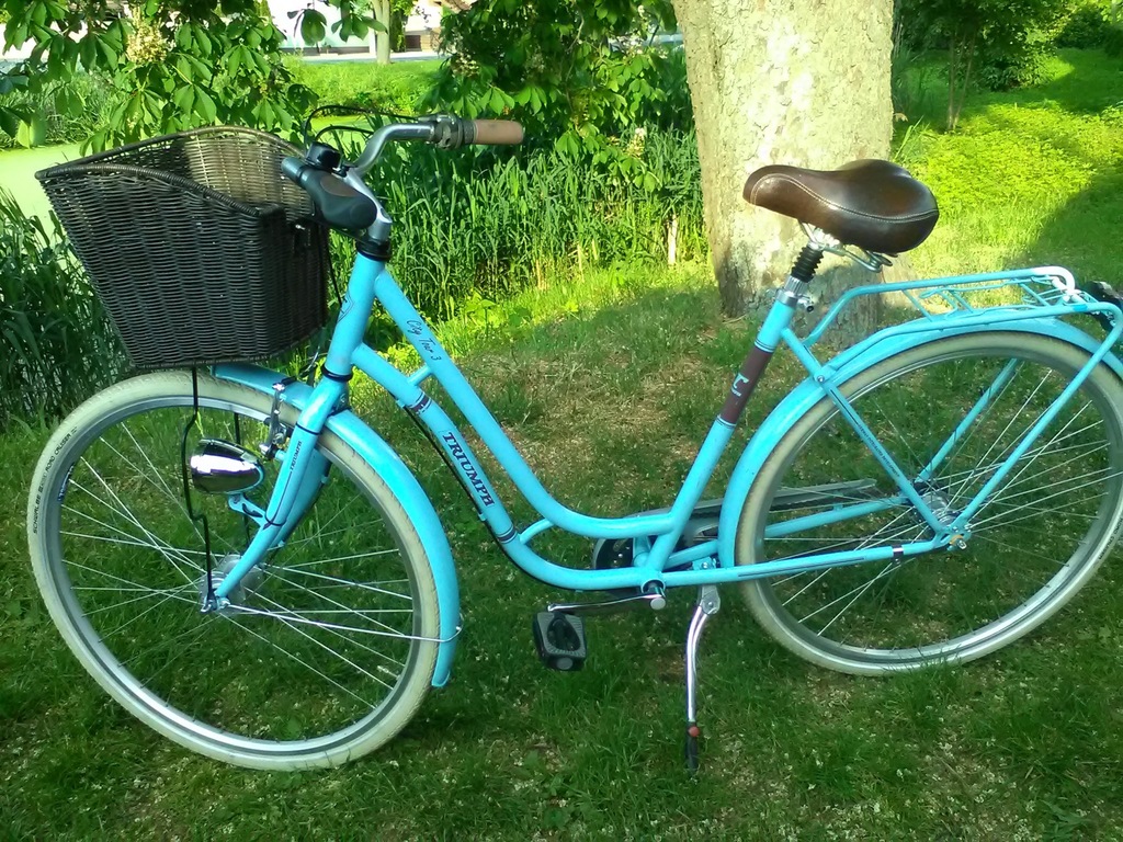 Ładna Klasyczna Damka Triumph City Tour Nexus 28''