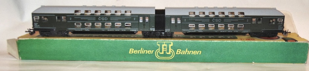 BERLINER TT BAHNEN-  WAGON PRZEGUBOWY  34 CM