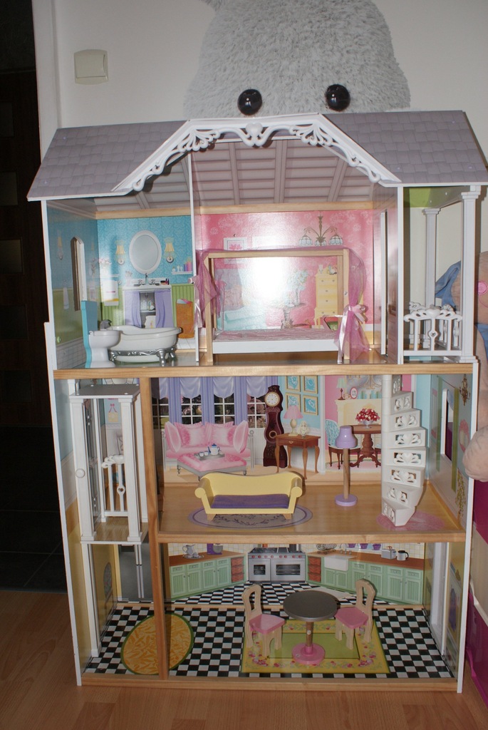 Drewniany Domek dla lalek KidKraft Bella Kaylee