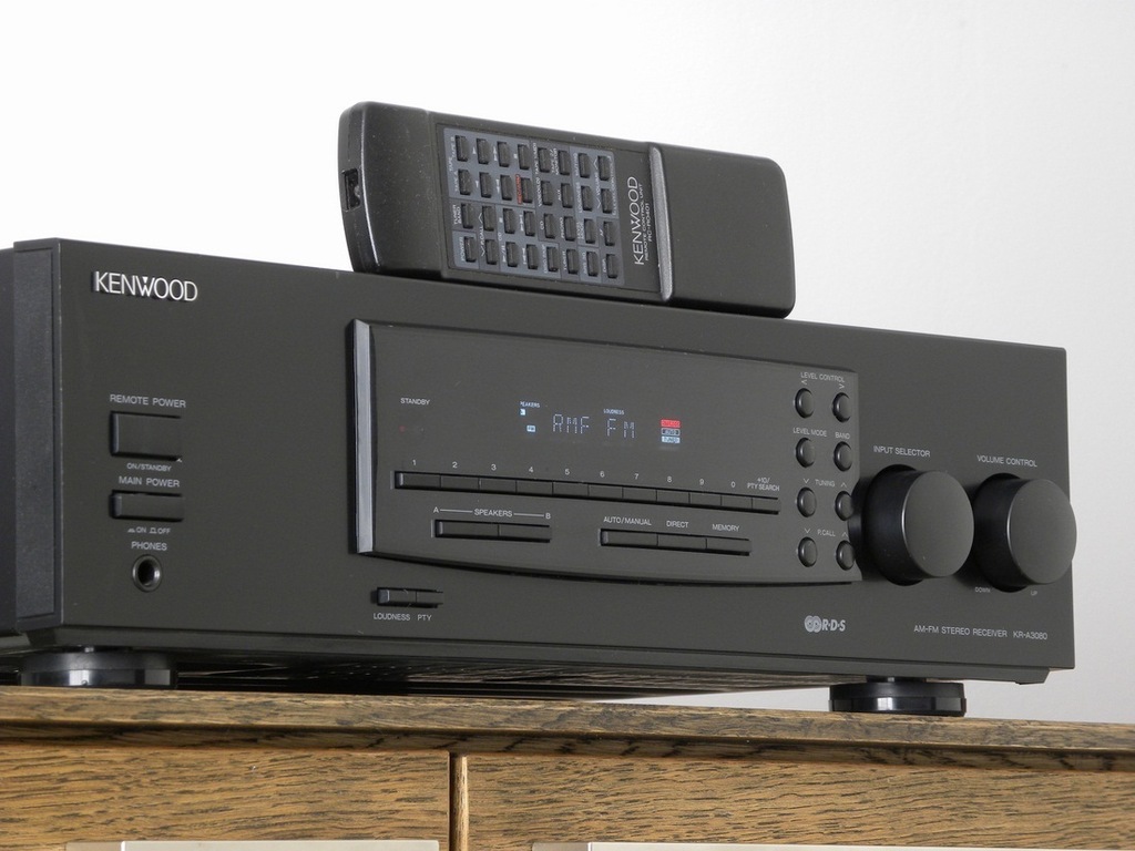 ## KENWOOD KR-A3080 ## ZADBANY AMPLITUNER STEREO