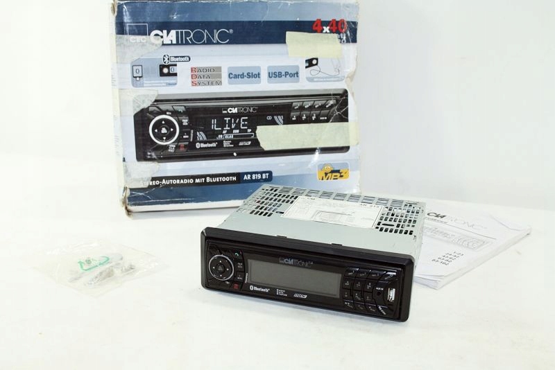 NOWOCZESNE RADIO SAMOCHODOWE CLATRONIC AR-819