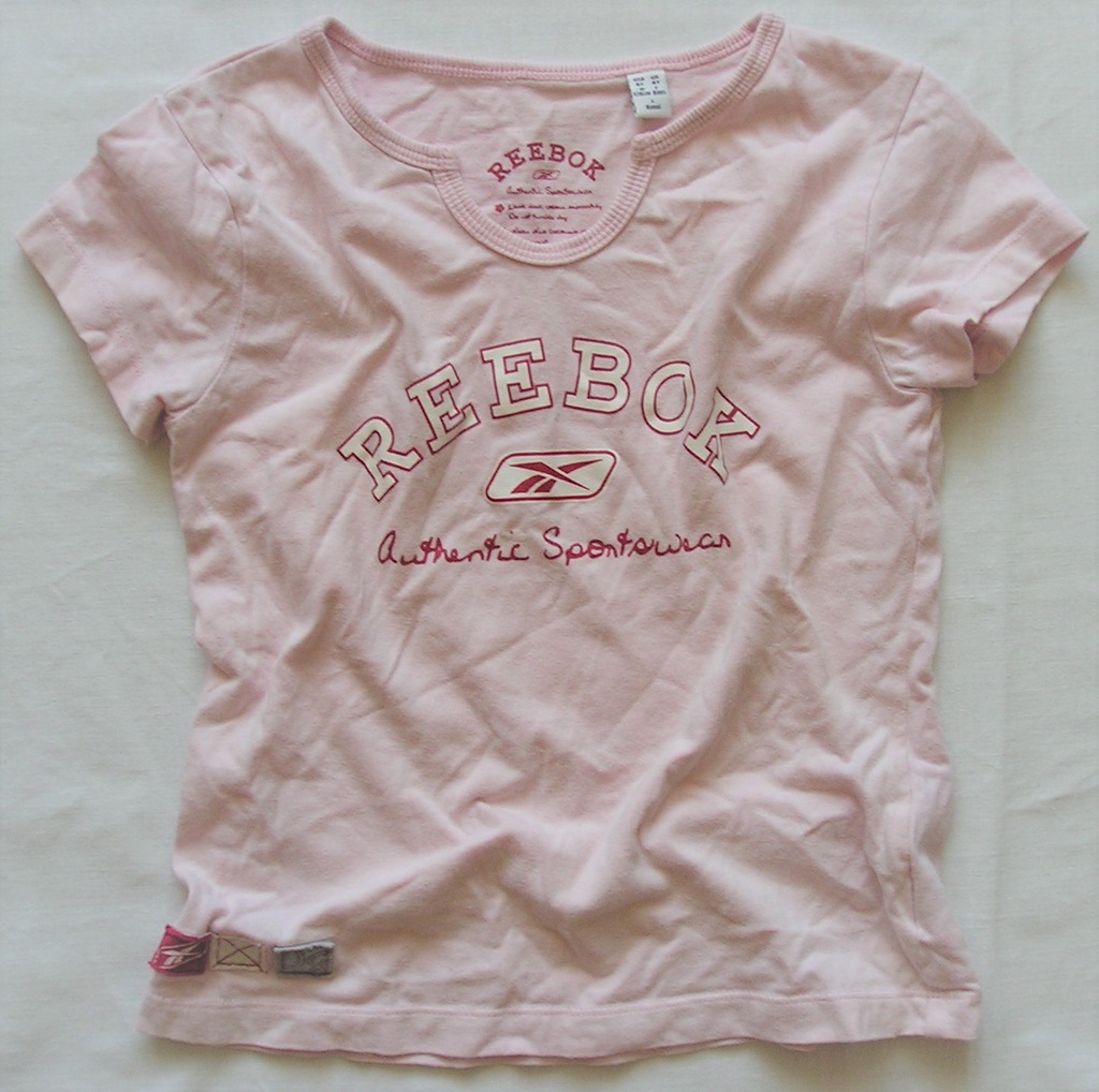 Koszulka dla dziewczynki Reebok w rozmiarze 128 cm