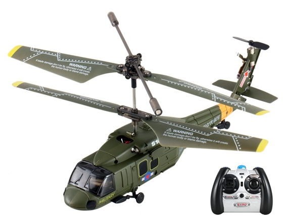 Helikopter Wojskowy ZDALNIE STEROWANY Syma S102G