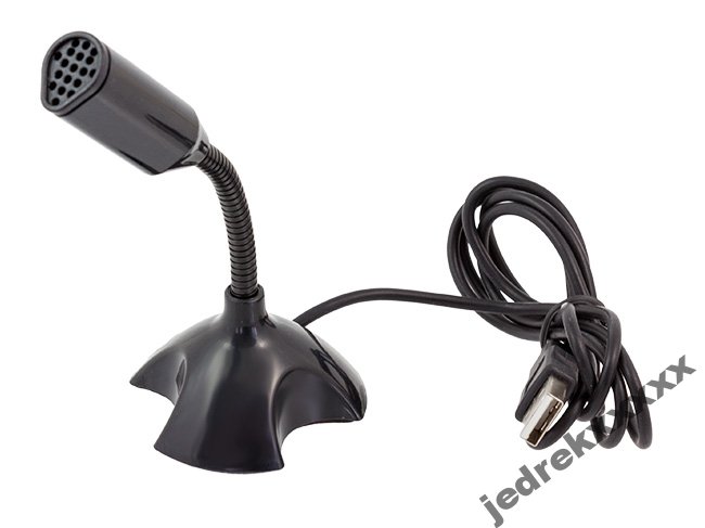 MIKROFON MINI NA STATYWIE USB DO SKYPE GG PC