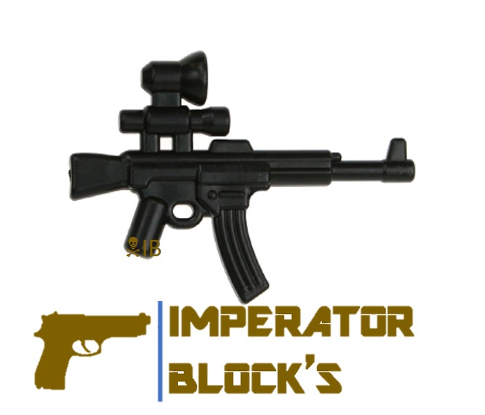 ☆ StG44 Vampir czarny karabin broń pasuje do LEGO
