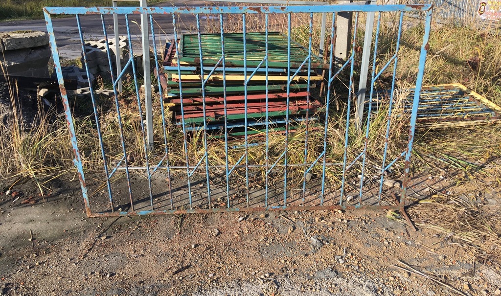 Ogrodzenie, płot, przęsło ogrodzeniowe wolnostojąc