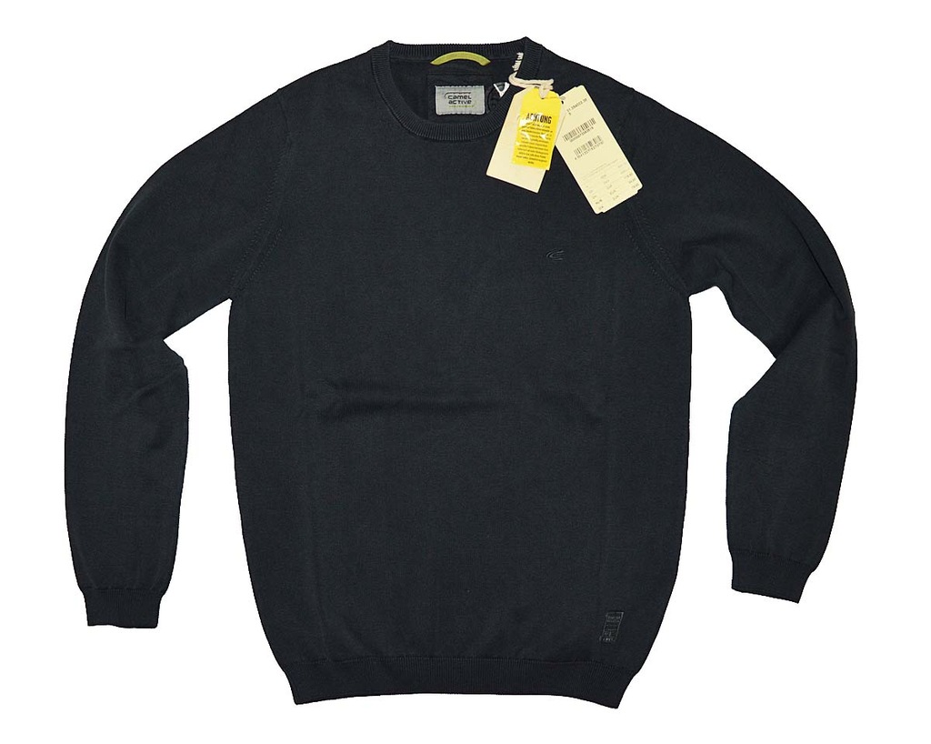 CAMEL ACTIVE bawełna sweter C-NECK 354002/38 XL