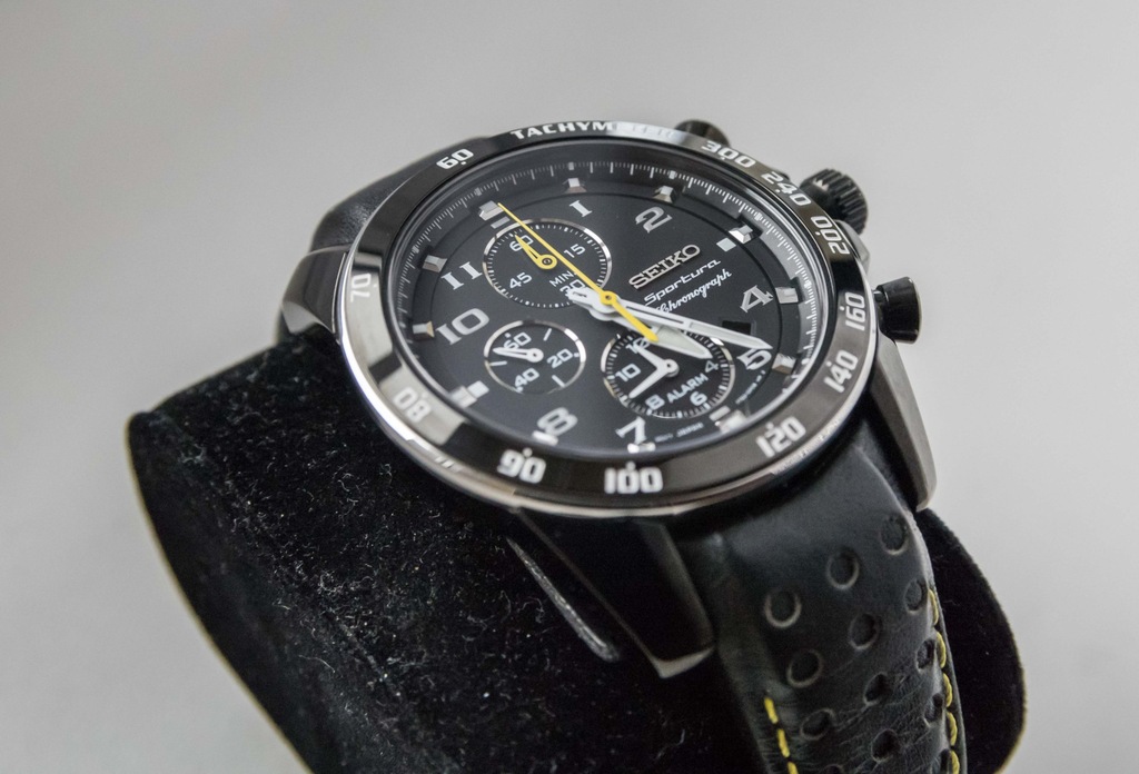 Seiko Sportura SNAE67P1, kwarcowy, szafir!