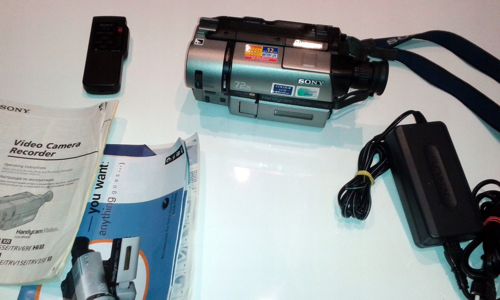 Kamera SONY Handycam Vision Hi8 CCDTRV65E PAL 7721632580 oficjalne