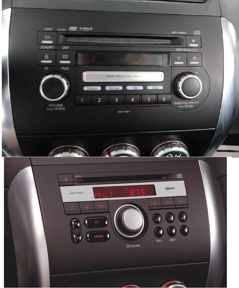 SONY WX800UI RADIO 2DIN CD FIAT SEDICI SUZUKI SX4