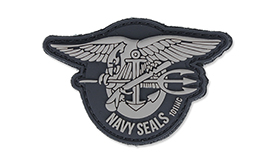 101 Inc. - Naszywka 3D - Navy Seals - Szary