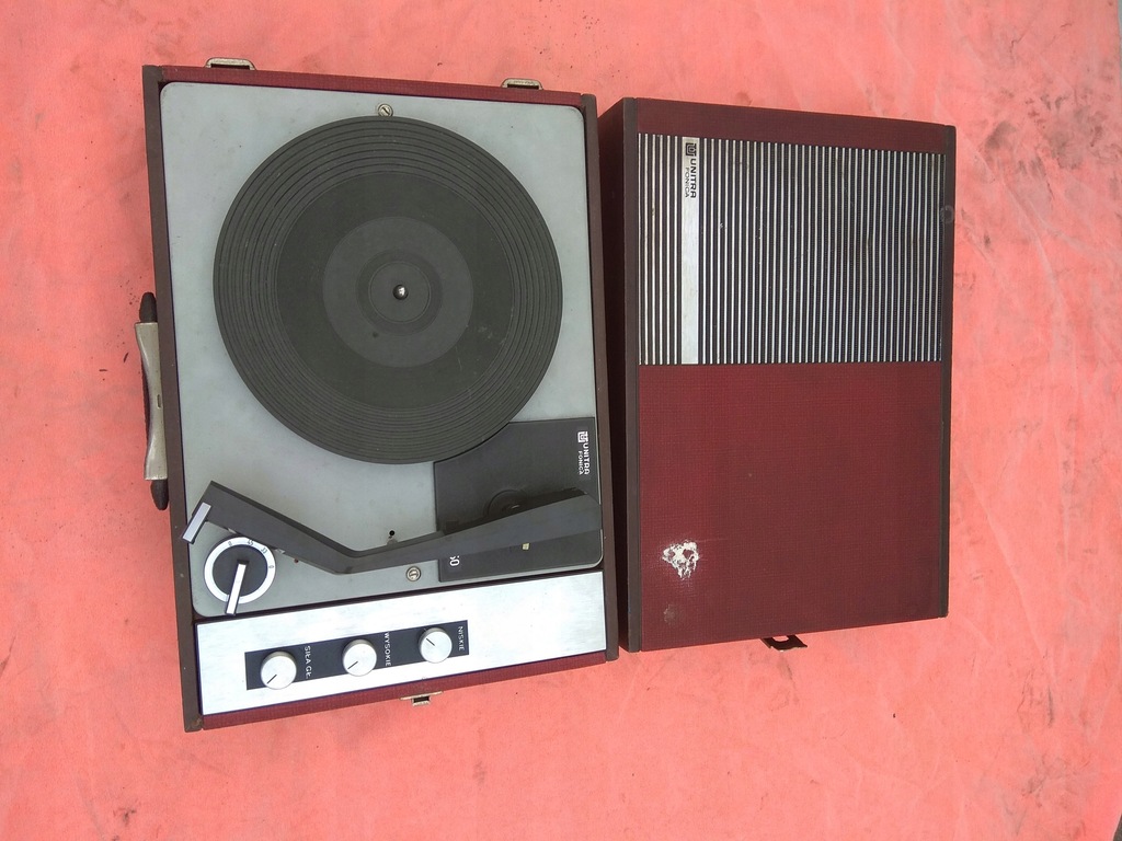 Gramofon UNITRA fonica wg-550 walizka