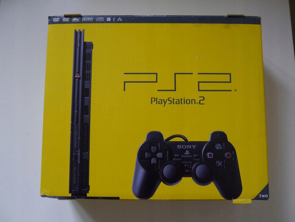 Ps2 Slim ! PUDEŁKO ! Sony Zestaw !