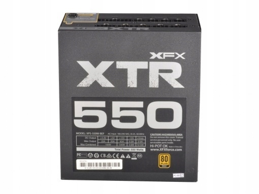 Zasilacz XFX Black Edition XTR (P1-550B-BEFX) 550W