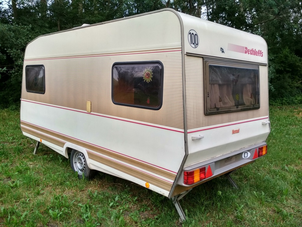 Przyczepa kempingowa Dethleffs Nomad 390 Kompletna