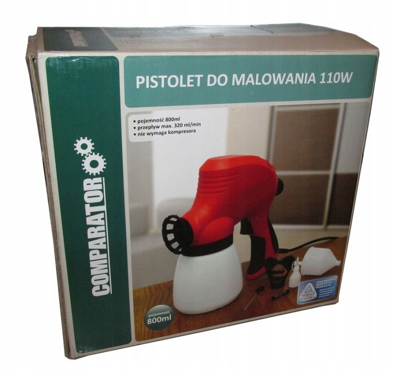 PISTOLET DO MALOWANIA COMPARATOR 110 W 800 ML