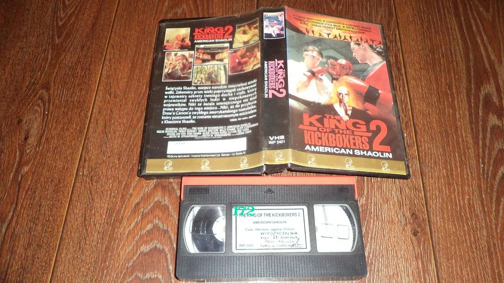 Film VHS THE KING OF THE KICKBOXER 2 