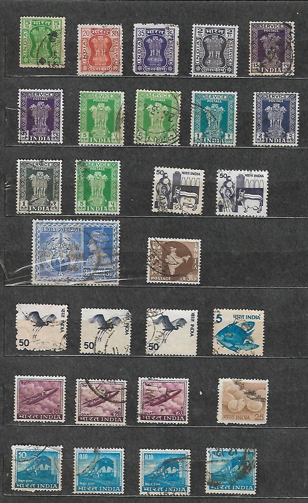 INDIE bardzo stare znaczki pocztowe od 1zł !!!