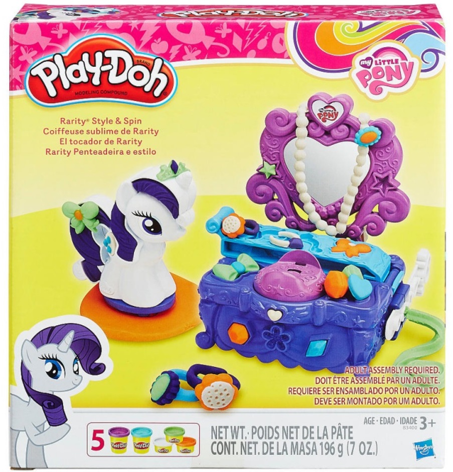 Play-Doh My Little Pony Toaletka Rarity B3400