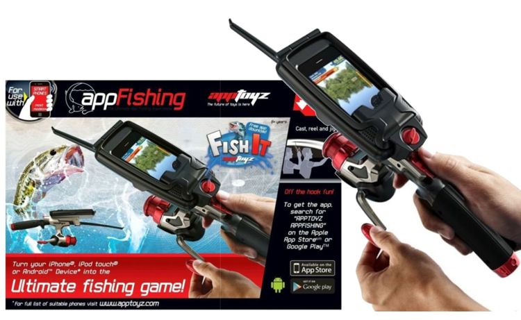 GRA ELEKTRONICZNA WĘDKA ŁOWIENIE RYB APPTOYZ FISH
