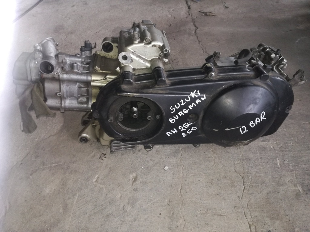 SUZUKI BURGMAN AN 250 SILNIK GWARANCJA K-1 K-3