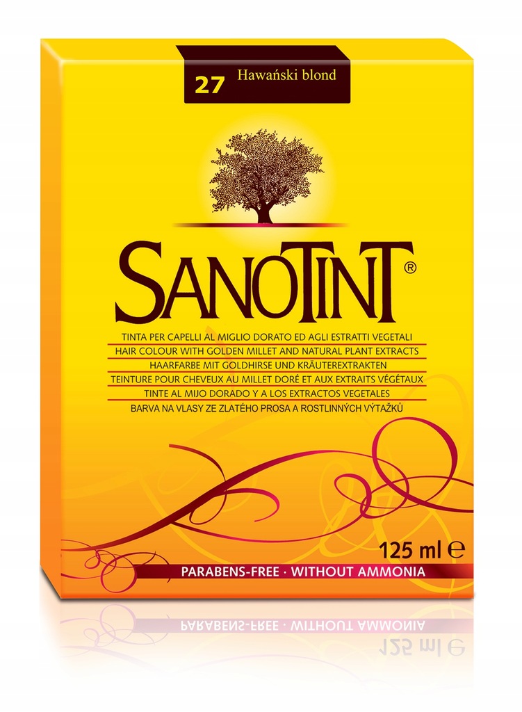 Sanotint Classic 27 Naturalna Farba do Włosów