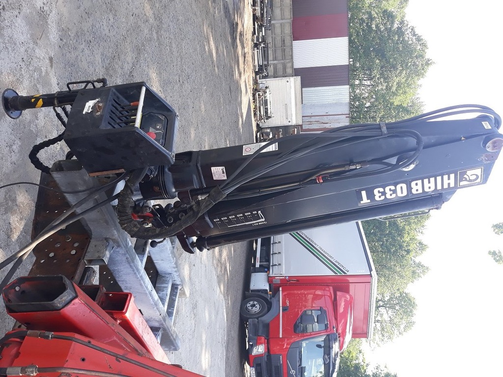 HDS żuraw Hiab 033 2310kg nie HMF fassi brutto