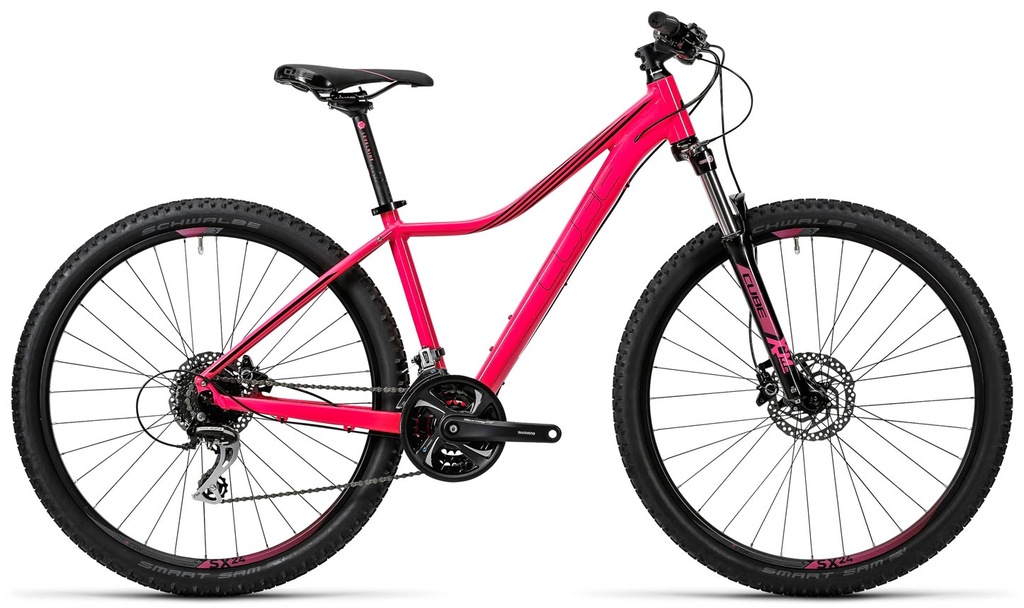 Rower CUBE ACCESS WS PRO 29 2016 rama 17' pink