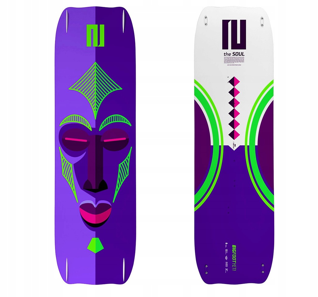 Składana Deska SU-2 Split BigFoot Yeti Etno 138x42