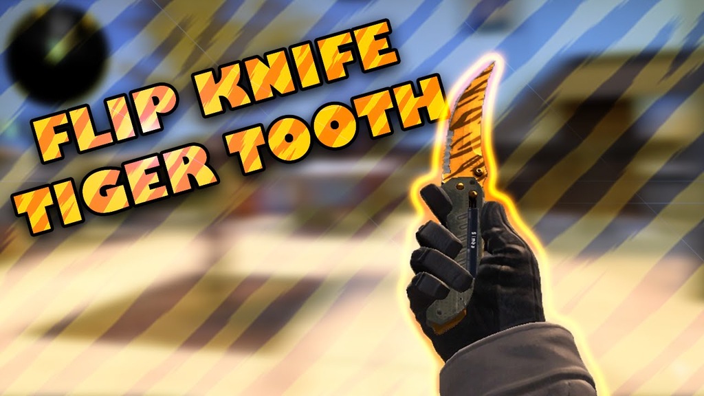 CS:GO Flip Knife/Nóż Tiger Tooth FN 80% CENY - PSC