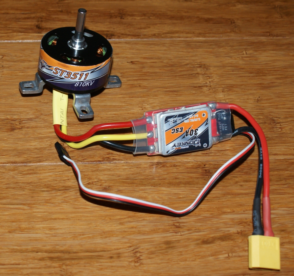 Silnik Donkey ST3511-810kv Bezszczotkowy + 30A ESC
