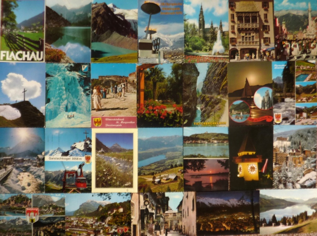 Austria - 50 widokówek - pocztówki zestaw 50
