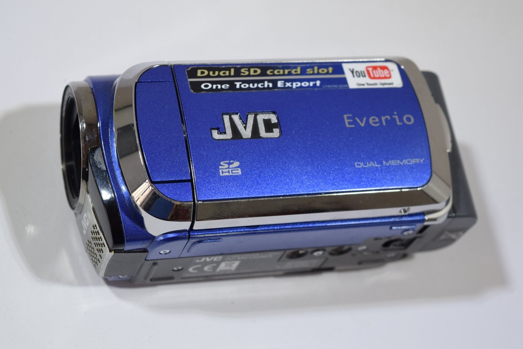 Kamera JVC GZ-MS120AEK - brak zasilacza, nie test