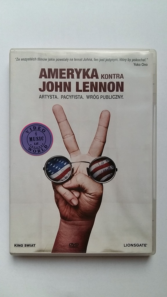 AMERYKA KONTRA JOHN LENNON DVD LEKTOR PL