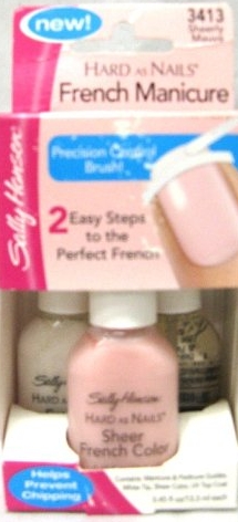 Sally Hansen Zestaw French 3 Lakiery 3413