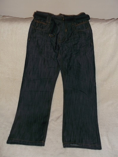Spodnie Urban dżins jeansy+ pasek ,r.146/152