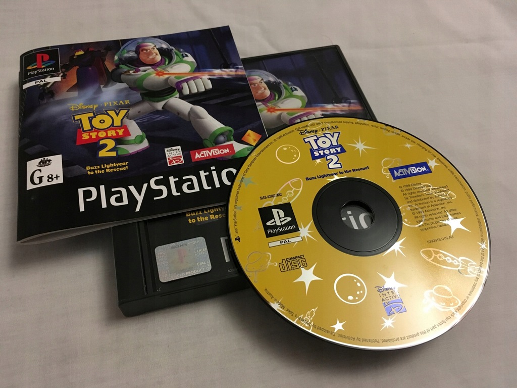 - Toy Story 2 Playstation PSX Komplet -