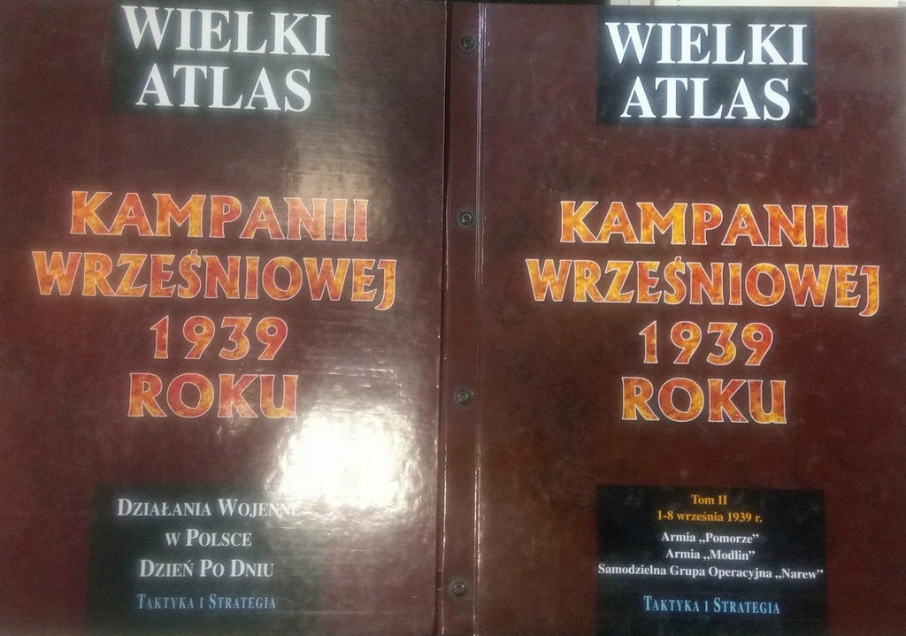 Wielki Atlas Kampanii Wrześniowej 1939 Roku - 7284315537 - Oficjalne ...