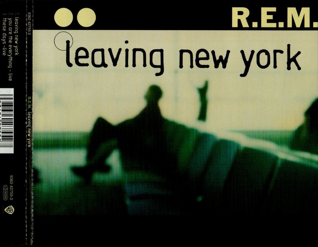 R.E.M. - Leaving New York 2004 MAXI CD