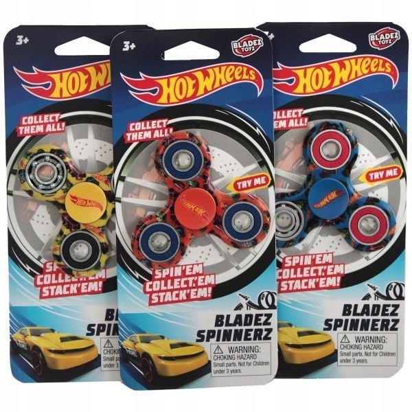Hot Wheels Hand Fidget Spinner - zabawka zręcznośc