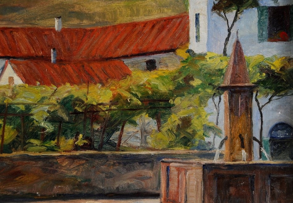 JACOB MEYER 18951971 PIĘKNY OBRAZ OLEJNY ORYGINAŁ 7595091986