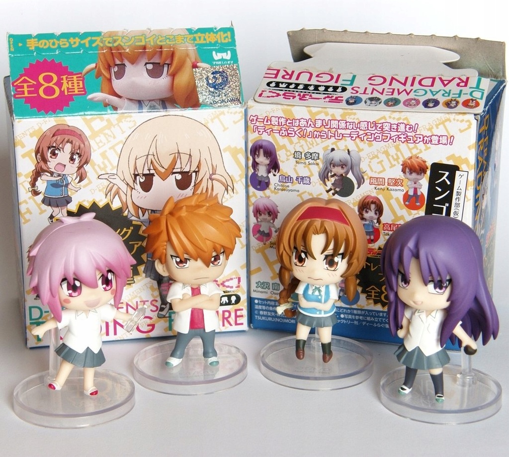 Figurki anime D-Frag! Kadokawa d-fragments manga