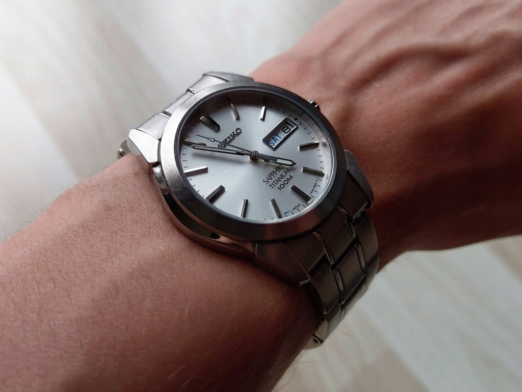 Sapphire Sgg727 Seiko Sgg727 Zegarek Seiko Sapphire Titanium