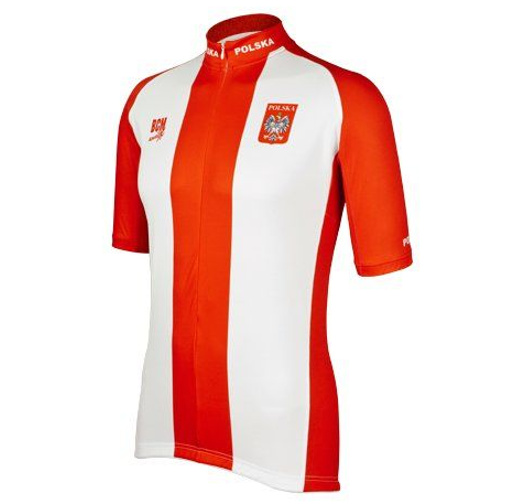 Koszulka rowerowa kolarska POLSKA reprezentacja S