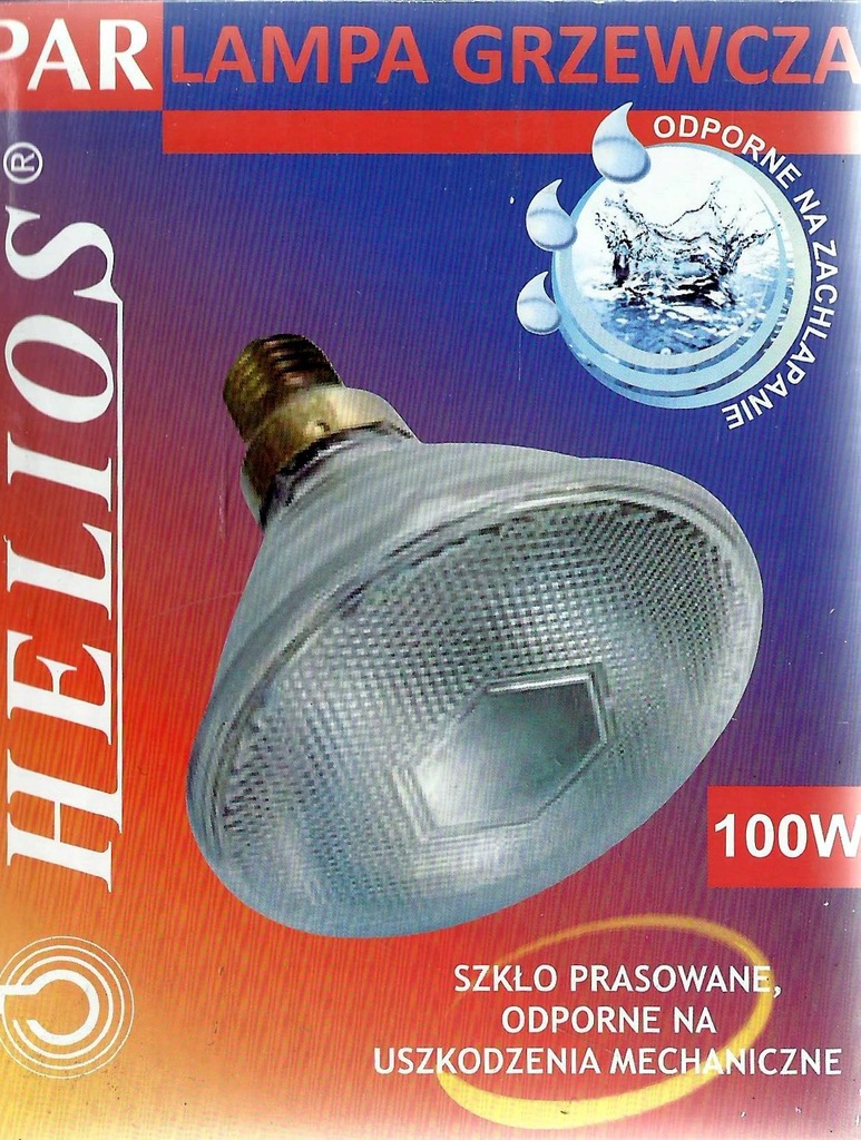 LAMPA GRZEWCZA TERRAREX firmy HELIOS mod. PRO-0019