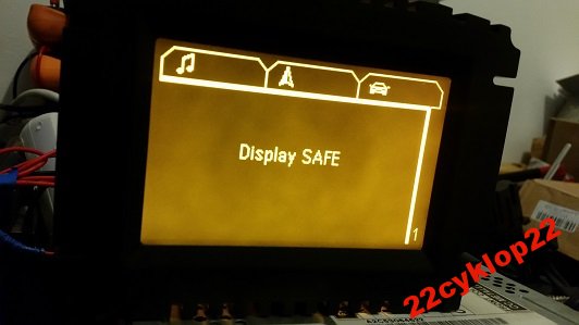 OPEL WYLOGOWANIE CIM REC BCM DIS EHU Display Safe
