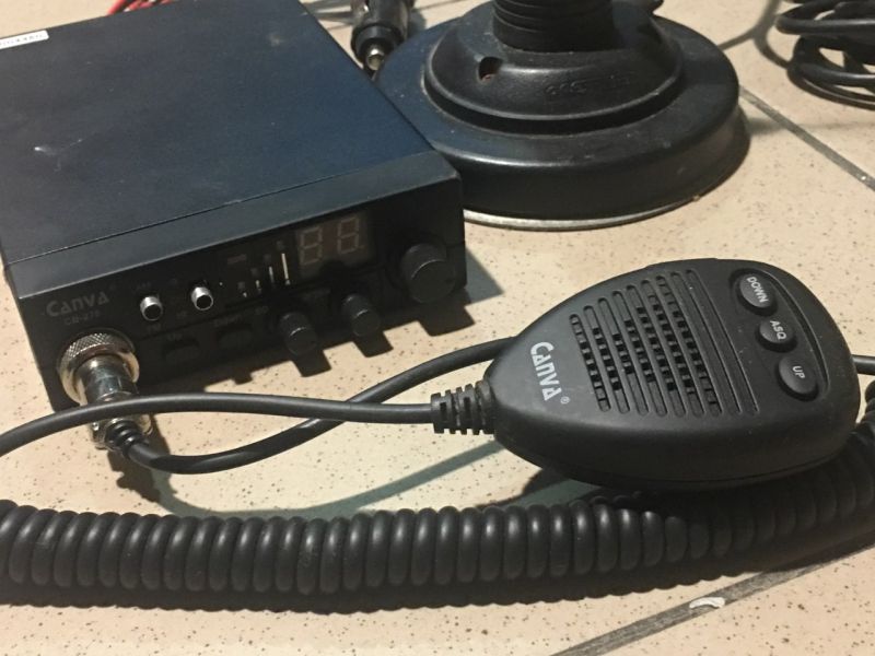 CB RADIO CANVA-278 Z ANTENĄ PRESENTER OKAZJA!!