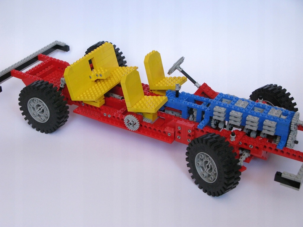 Hobart Udstråle korn LEGO Technic 853 Auto Chassis +Instr MEGA UNIKAT! - 7532829541 - oficjalne  archiwum Allegro