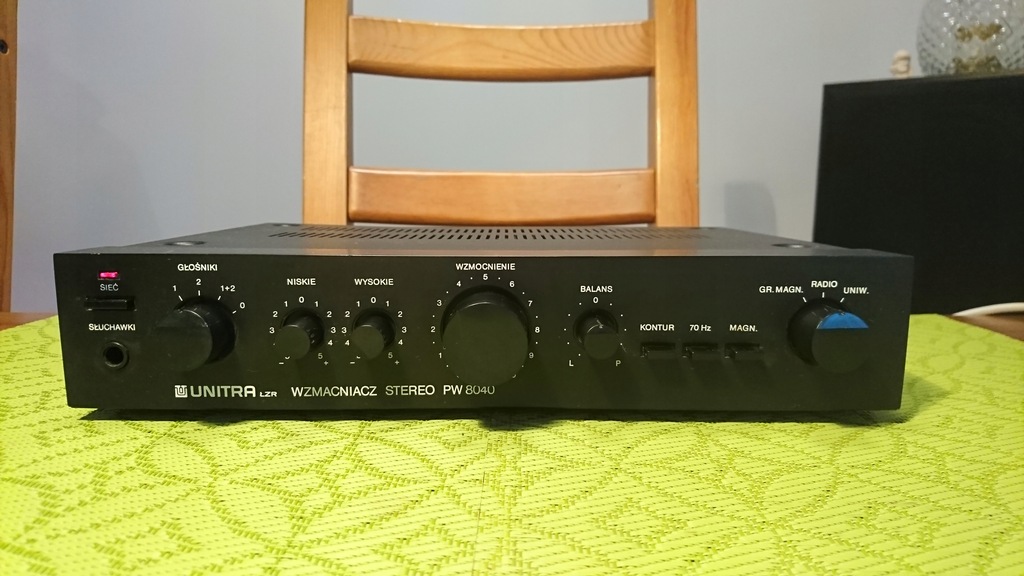 PIĘKNY! WZMACNIACZ UNITRA PW 8010 PW 8040 ZM 8000