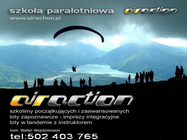 Przeloty z Kobali w Słowenii z Airaction 16-23.06